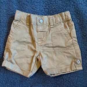 Kardashian Kids' Brown Casual Cargo Shorts - Comfortable Everyday Bottoms